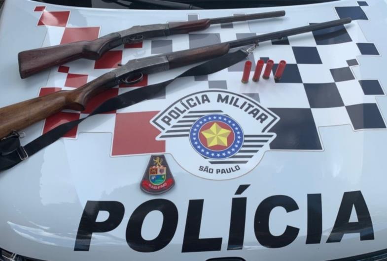 Polícia Militar prende homem com armas em Itaí