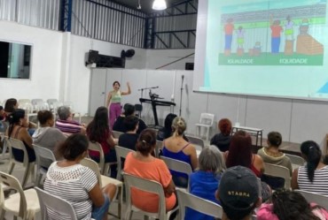 Palestra sobre inclusão reúne familiares de assistidos na Colônia Espírita Fraternidade em Avaré