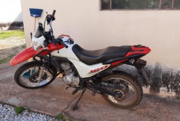 Polícia de Fartura recupera motocicleta e bicicleta furtadas 