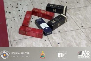 POLÍCIA MILITAR PRENDE DOIS HOMENS APÓS FURTARESM BEBIDAS EM IARAS
