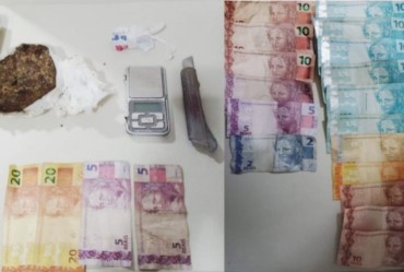 Policiais prendem dois homens com 285 gramas de maconha em Itaí