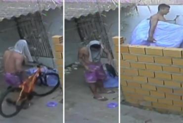 Ladrão pula muro de casa para furtar bicicleta, TV e fios elétricos em Itapetininga