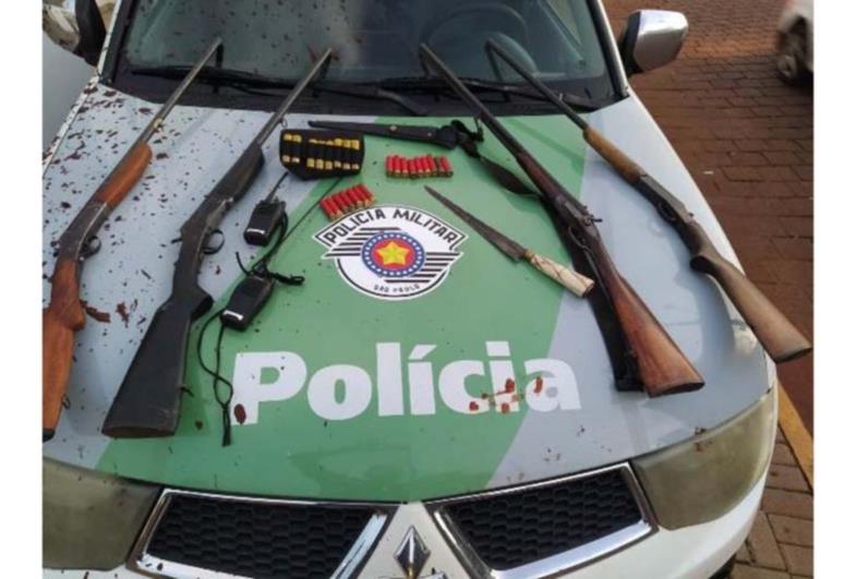 Grupo armado é preso em Itaí e irá responder por caça ilegal