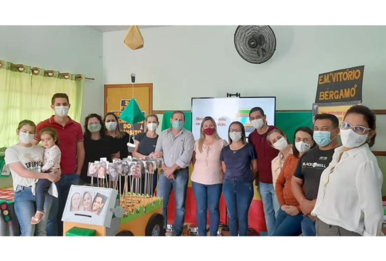 Escola Vitório Bérgamo realiza projeto “Educação Viária”