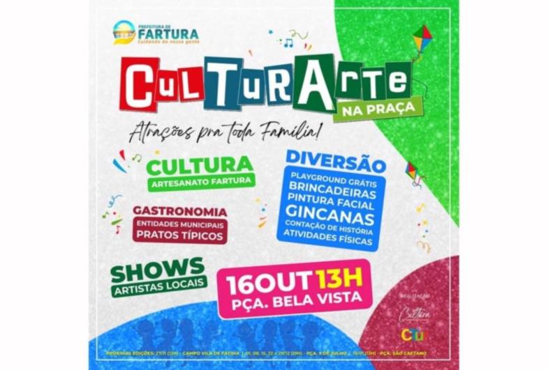 Entretenimento: Fartura lança “CulTurArte na Praça”