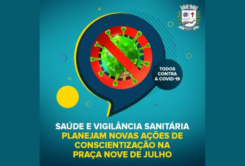 Saúde e VISA planejam novas ações na Praça Nove de Julho