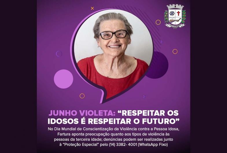 Junho Violeta: “Respeitar os idosos é respeitar o futuro”