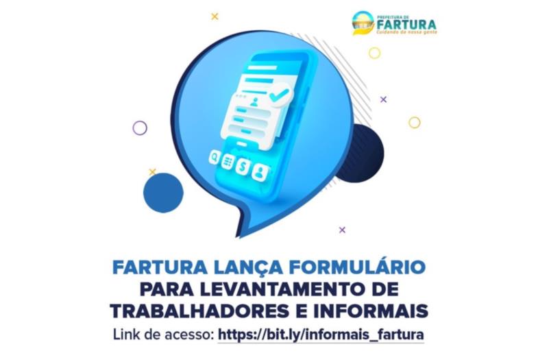 Prefeitura de Fartura lança formulário para levantamento de trabalhadores informais do município