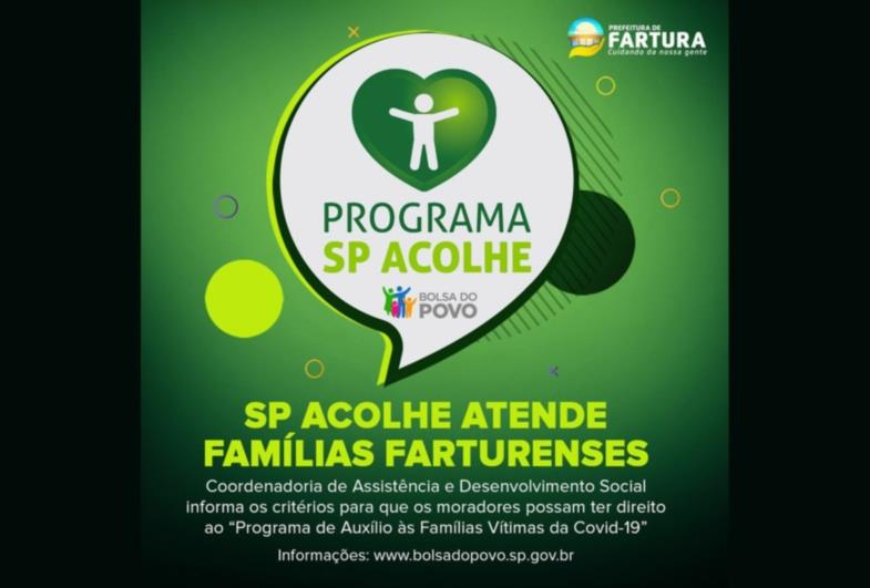 SP Acolhe atende famílias farturenses