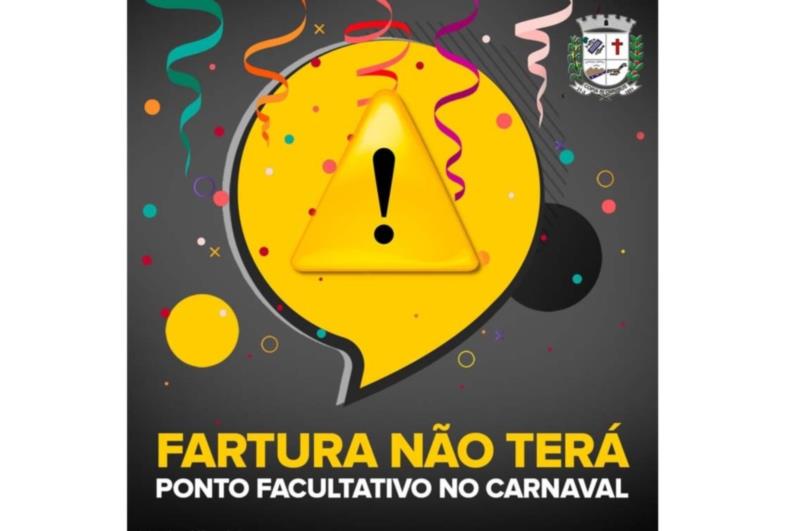 Fartura não terá ponto facultativo no Carnaval