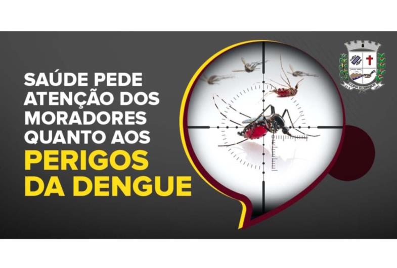 Saúde pede atenção dos moradores quanto aos perigos da dengue