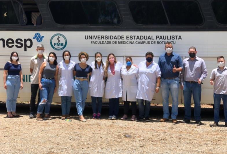 “Saúde Ocular”: Unidade Móvel atende 147 pacientes de Fartura e reduz demanda de atendimentos