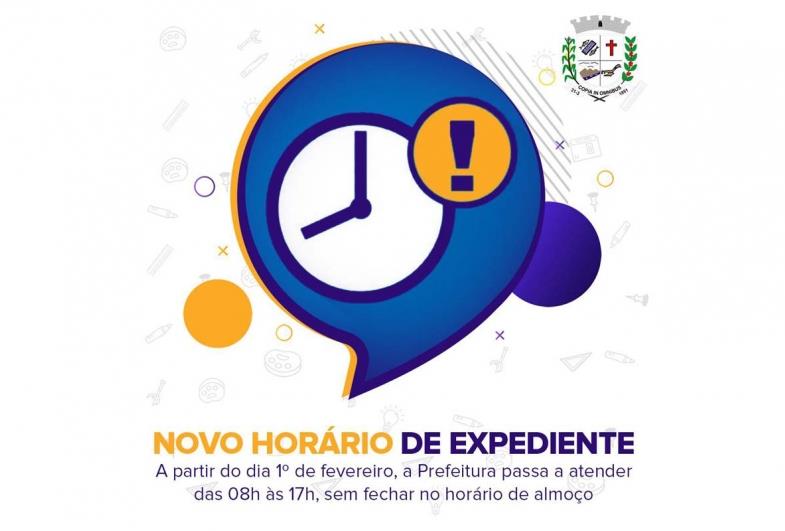 Prefeitura de Fartura passa a funcionar das 8h às 17h, sem interrupções