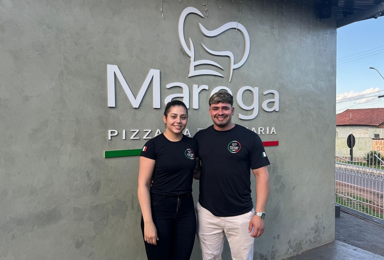 Pizzaria Marega: Empreendimento do jovem casal que se tornou referência em Fartura