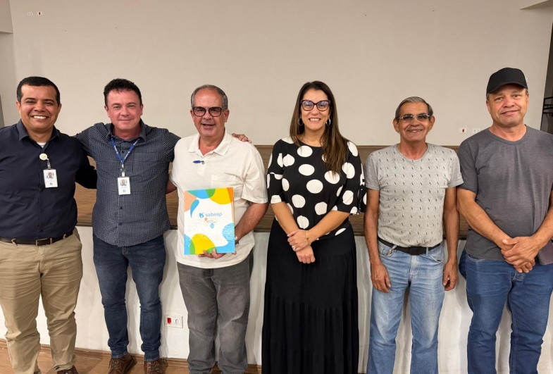 Adriel, Marcos, Marcão do Haras, Luciana, Sr. Val e Sr. João