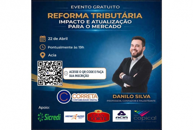 Correta Contabilidade Digital se destaca como especialista na Reforma Tributária e promove palestra em Avaré