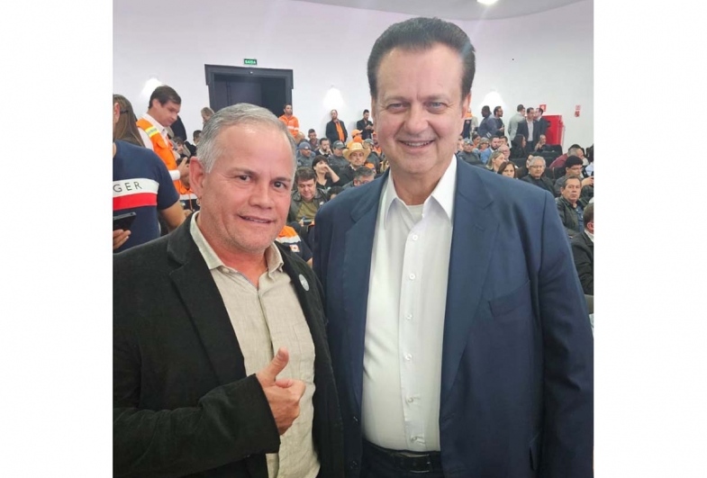 Prefeito Edinho Fundão cumpre agenda em São Paulo e busca melhorias para áreas rurais de Taguaí