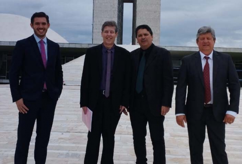 Representantes de Taguaí cumprem agenda na Capital Federal