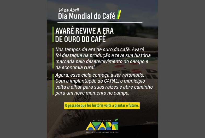 Avaré projeta retomada da cafeicultura com apoio da Capal