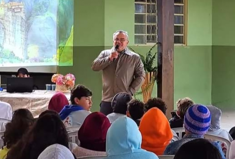 Educador ambiental Eduardo Irineu Francisco Junior