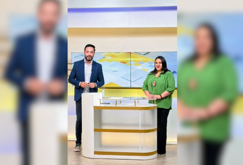 Delegada da DDM de Avaré participa do “Fala Delegado”, no SBT Jaú, e destaca ações do Agosto Lilás