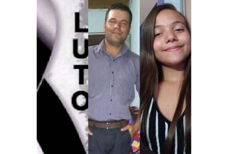 Pai e filha morrem e acidente quando voltavam para Taguaí