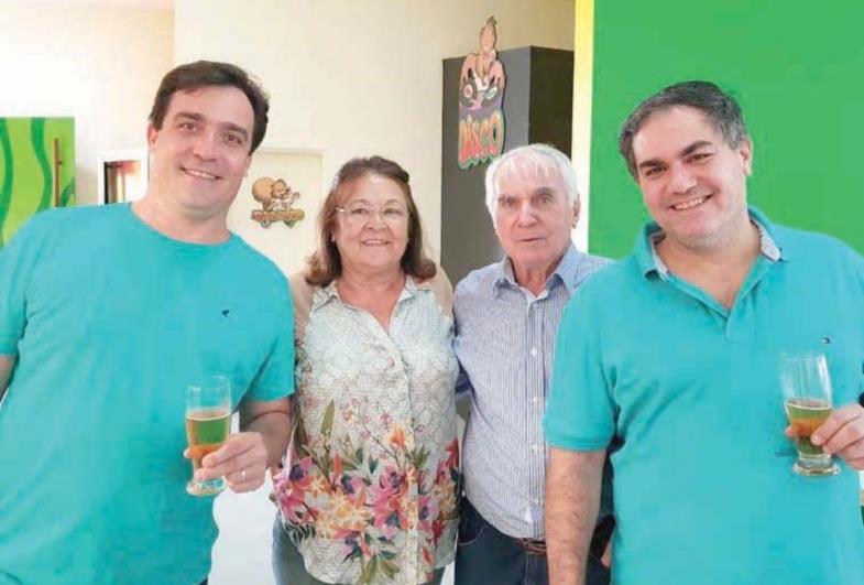 Nenê Zamberlan completa 81 anos neste mês e recebe os parabéns de toda a família