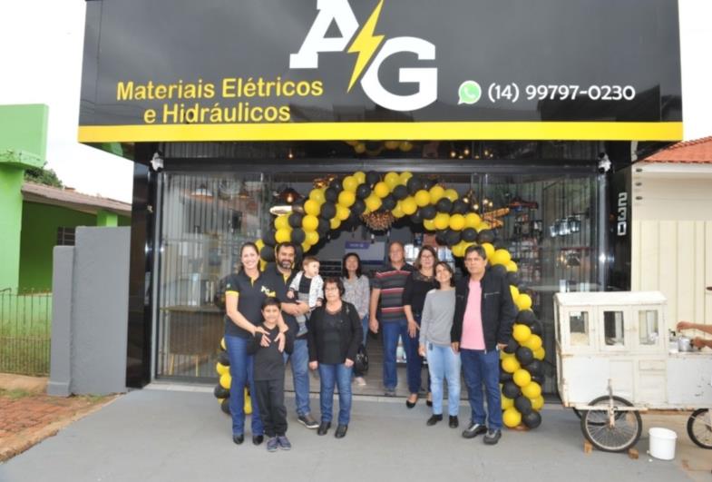 AG Materiais Elétricos e Hidráulicos é inaugurada em Fartura