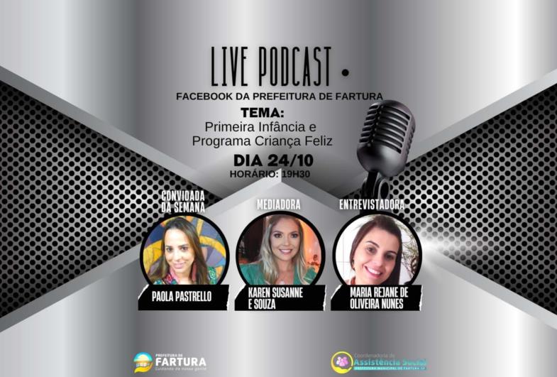 Live da segunda (24) terá como tema “Primeira Infância e Programa Criança Feliz”