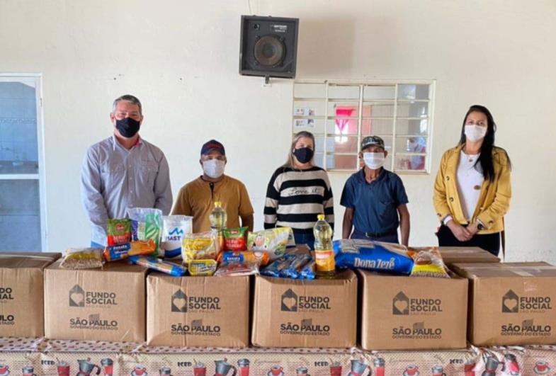 Prefeitura de Timburi faz doação de alimentos para o Asilo