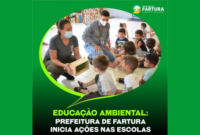 Fartura inicia ações de Educação Ambiental nas escolas municipais