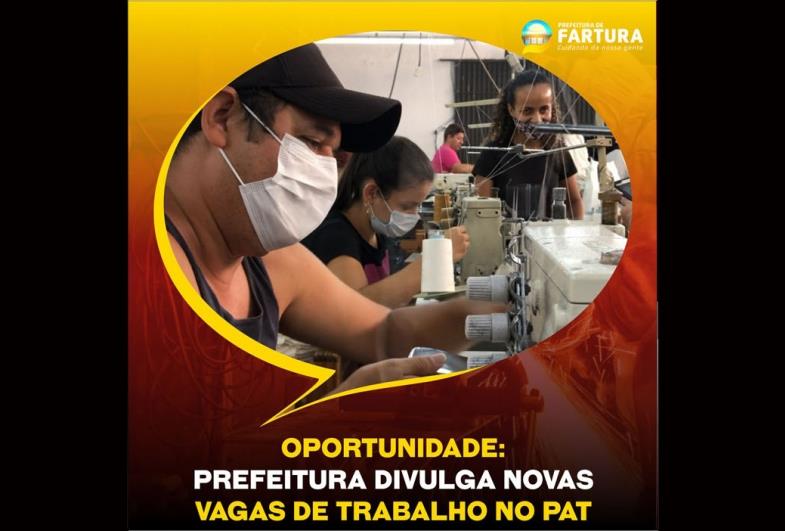 Oportunidade: Prefeitura divulga novas vagas de trabalho no PAT