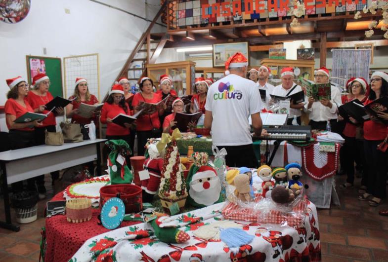 Casa de Artes e Artesanato está com programação especial de Natal em Avaré