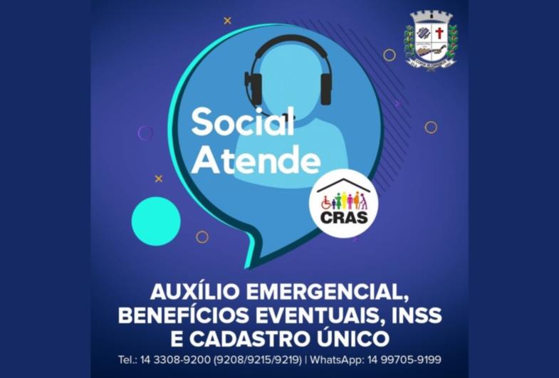 Social Atende: Coordenadoria de Assistência Social disponibiliza telefones para atendimento