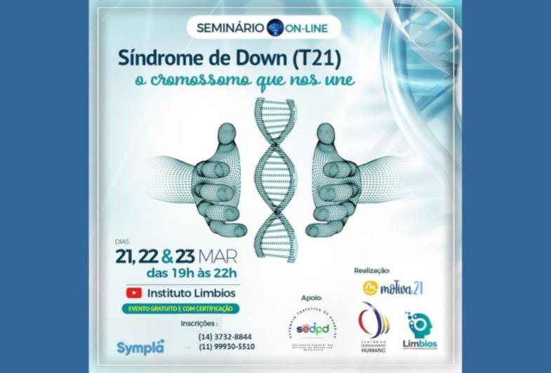 Especialistas debatem Síndrome de Down em evento on-line e gratuito em Avaré