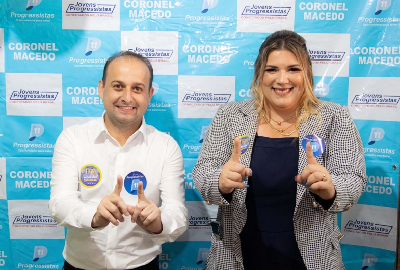 Após convenção, Miderson Eduardo e Drª Mayara  oficializam pré-candidaturas ao Executivo de Coronel Macedo