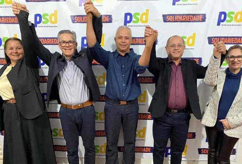 Joseli e Dinei são oficializados pré-candidatos em Sarutaiá