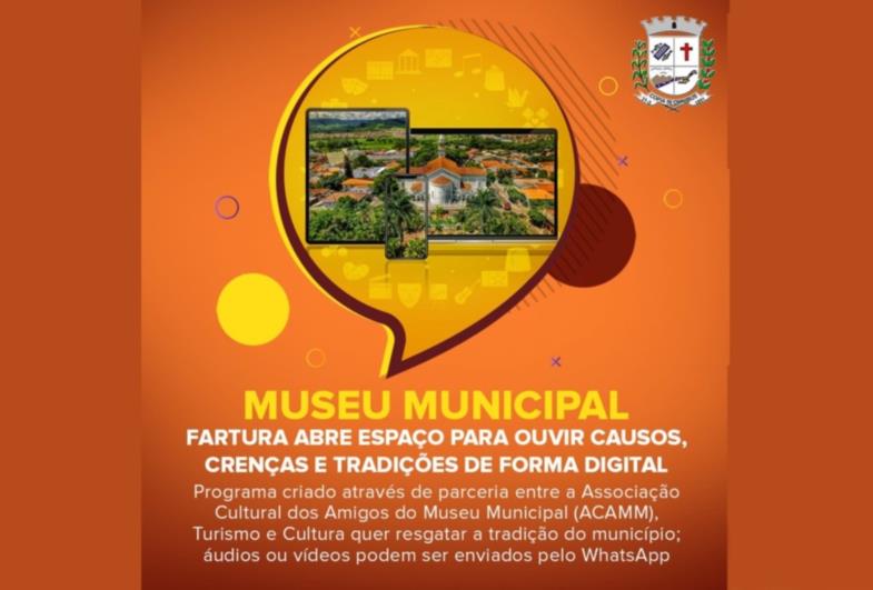 Museu Municipal: Fartura abre espaço para ouvir causos, crenças e tradições de forma digital