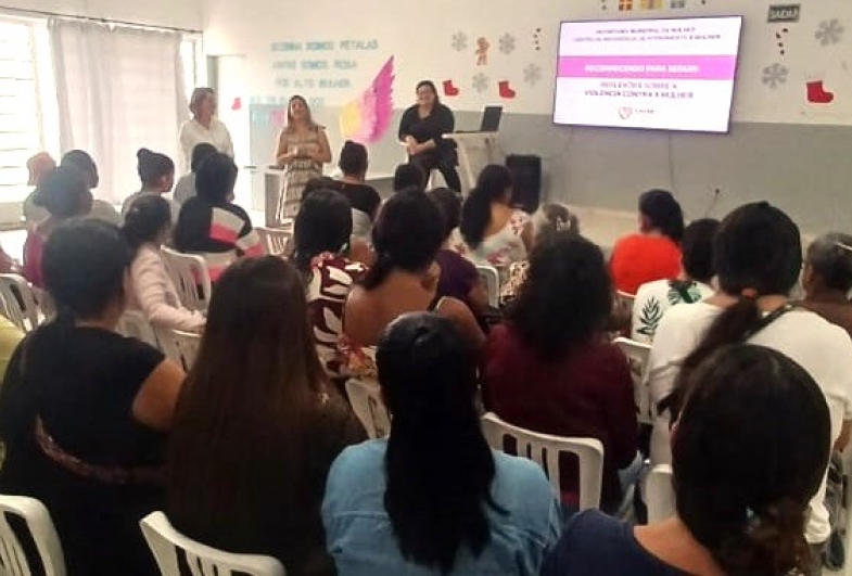 Violência Doméstica é tema de palestra promovida pela Secretaria da Mulher