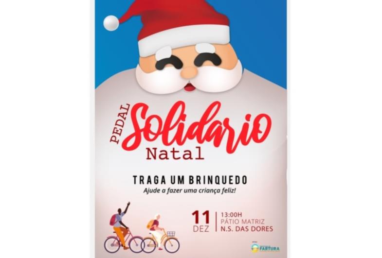 ”Pedal Solidário” será promovido neste sábado (11) em Fartura