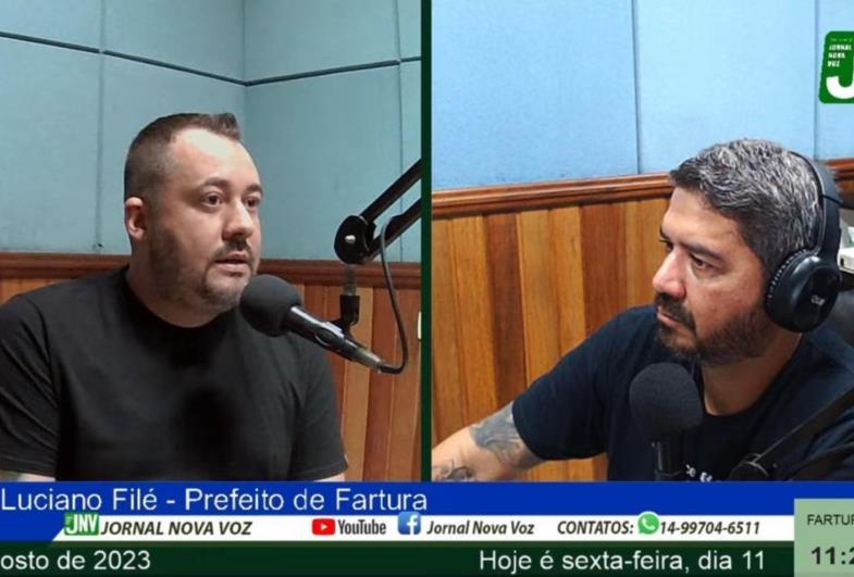 Entrevista Exclusiva: Prefeito Luciano Filé fala sobre ações e desafios da administração municipal