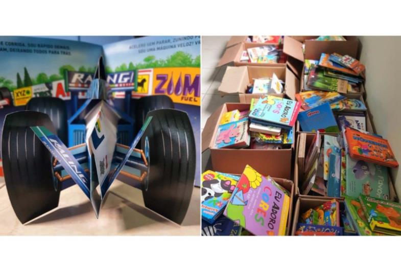 Itaporanga adquire livros de literatura para creches escolas municipais