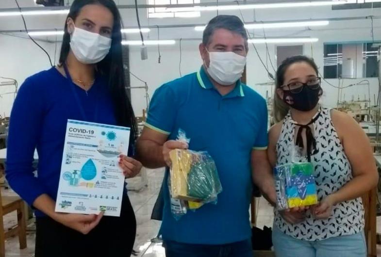 Prefeitura de Itaporanga distribui 500 kits de prevenção ao Covid-19