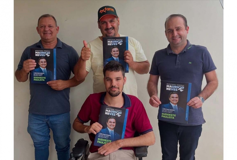 Vereadores Zizi, Igor Proença, Fio  da Lotérica e Miderson Eduardo