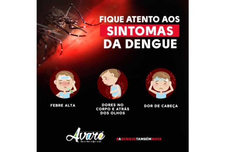 AVARÉ ALERTA POPULAÇÃO NO COMBARTE A DENGUE