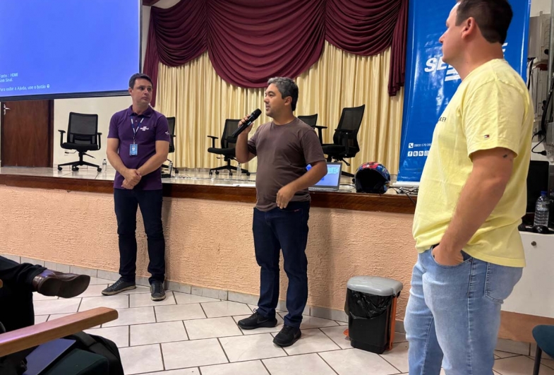 Vinícius Getco, Ricardo Massaruti e George Andrade