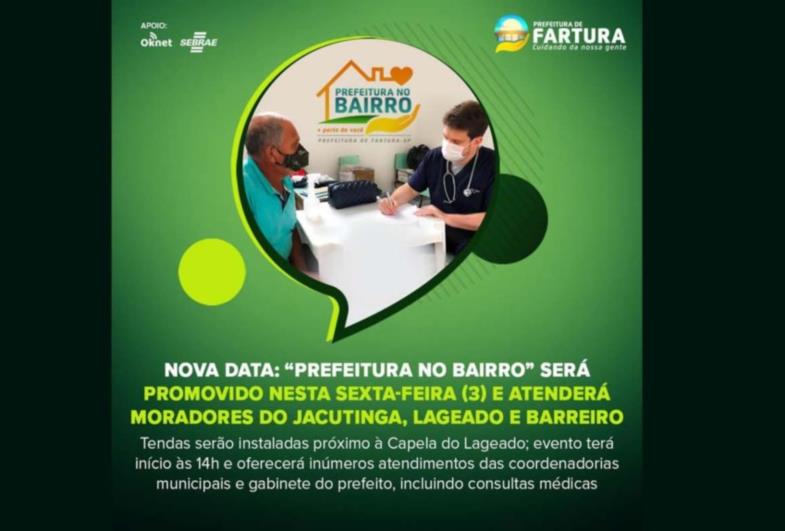 Prefeitura no Bairro percorre áreas rurais em Fartura 