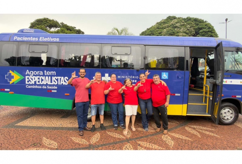 Membros do PT de Fartura: professor Henrique, Nene Nivaldo, Roberta Palma,  Antonia Esteves, Patt Braga e Decinho Furquim.