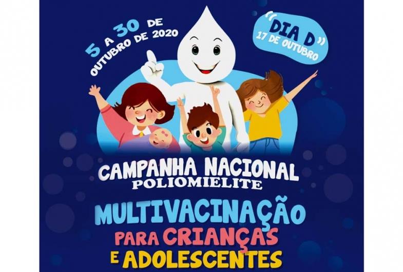 Saúde de Taguaí inicia Campanha Nacional de Multivacinação 2020