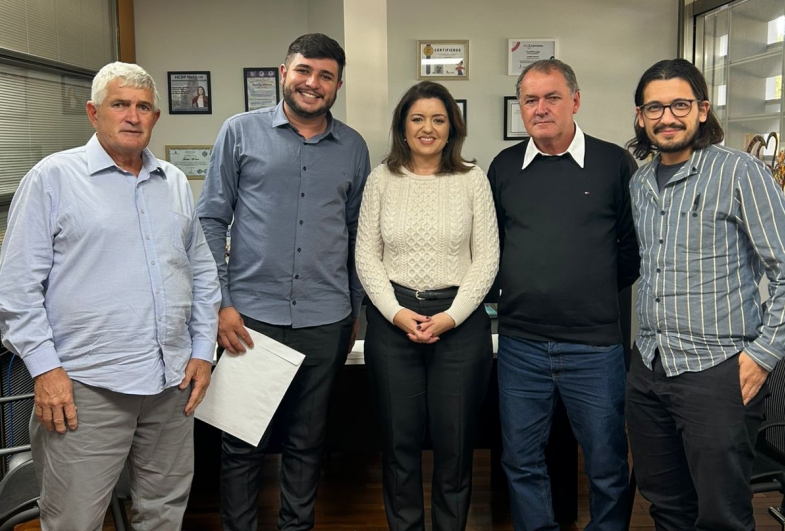 Leo Maia , Toninho, deputado estadual  Paulo Fiorilo, Professor Henrique e Tinho Bortotti
